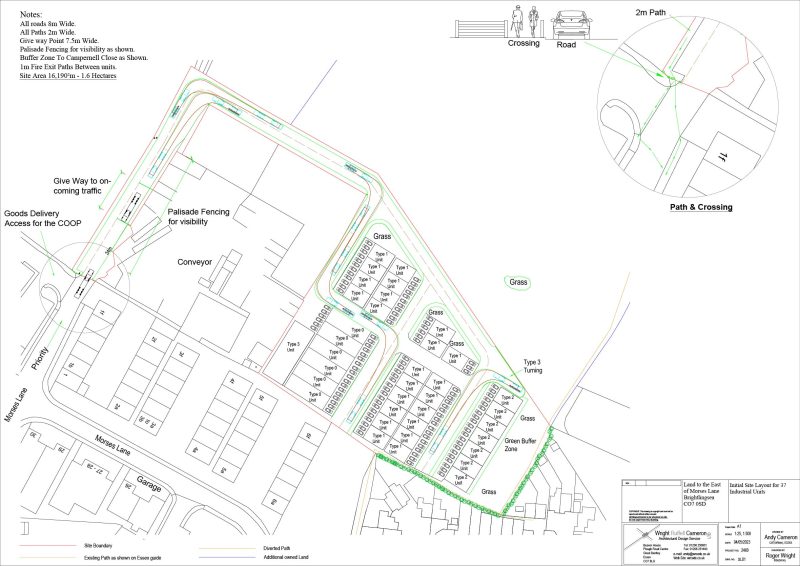 Commercial/Industrial Development Brightlingsea, Tendring District
